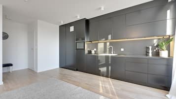 Studio, balkon (with parking - 45B) | Setrika/meja setrika dan Wi-Fi gratis