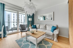 Leilighet (91A) | Oppholdsrom | Flatskjerm-TV