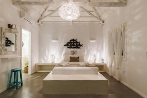 Villa Deluxe, 2 habitaciones, piscina privada | Sábanas de algodón egipcio y ropa de cama de alta calidad