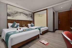 Peralatan tempat tidur premium, gebar bulu kapas, busa memori, meja 