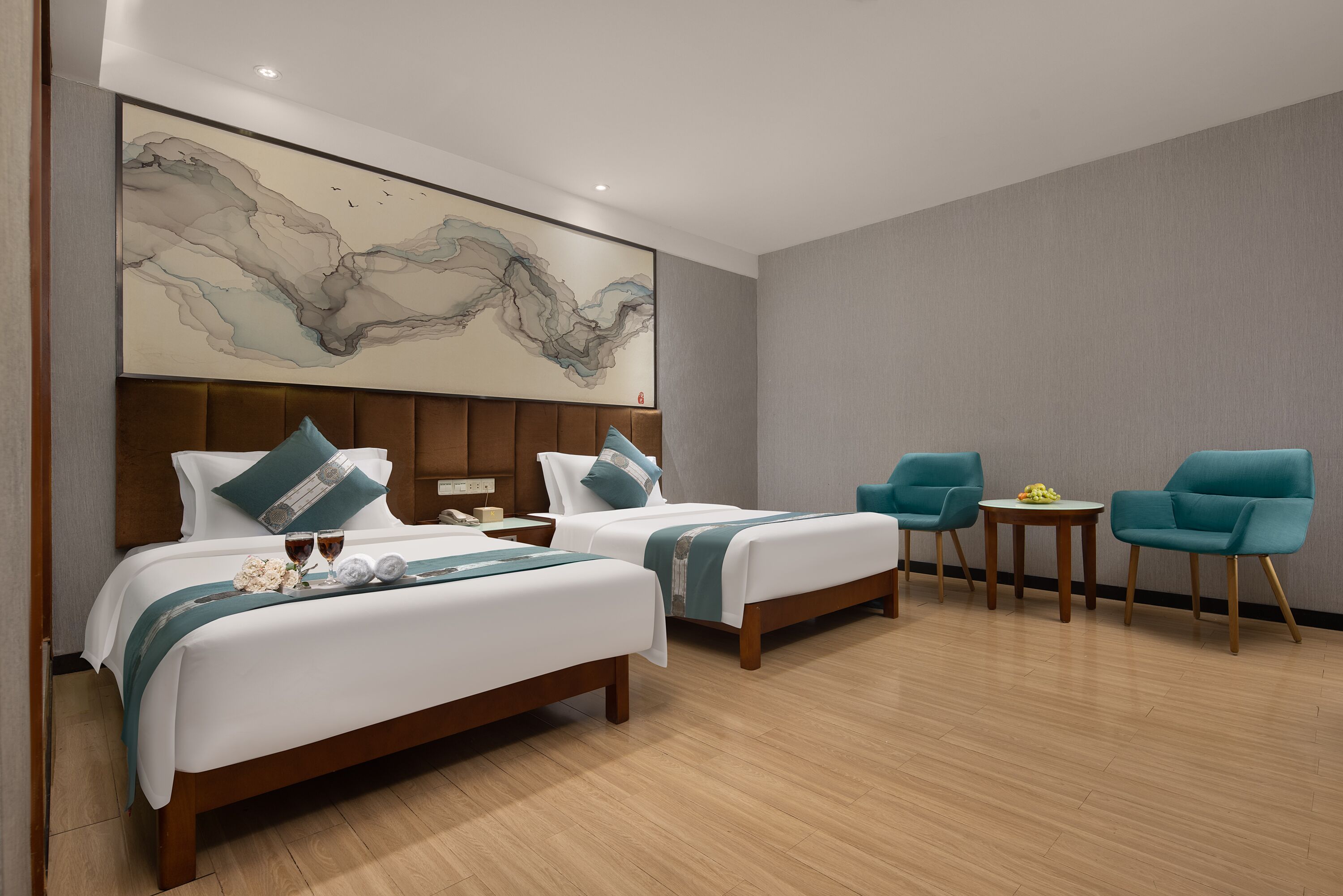 1 bedroom, premium bedding, down duvets, memory-foam beds