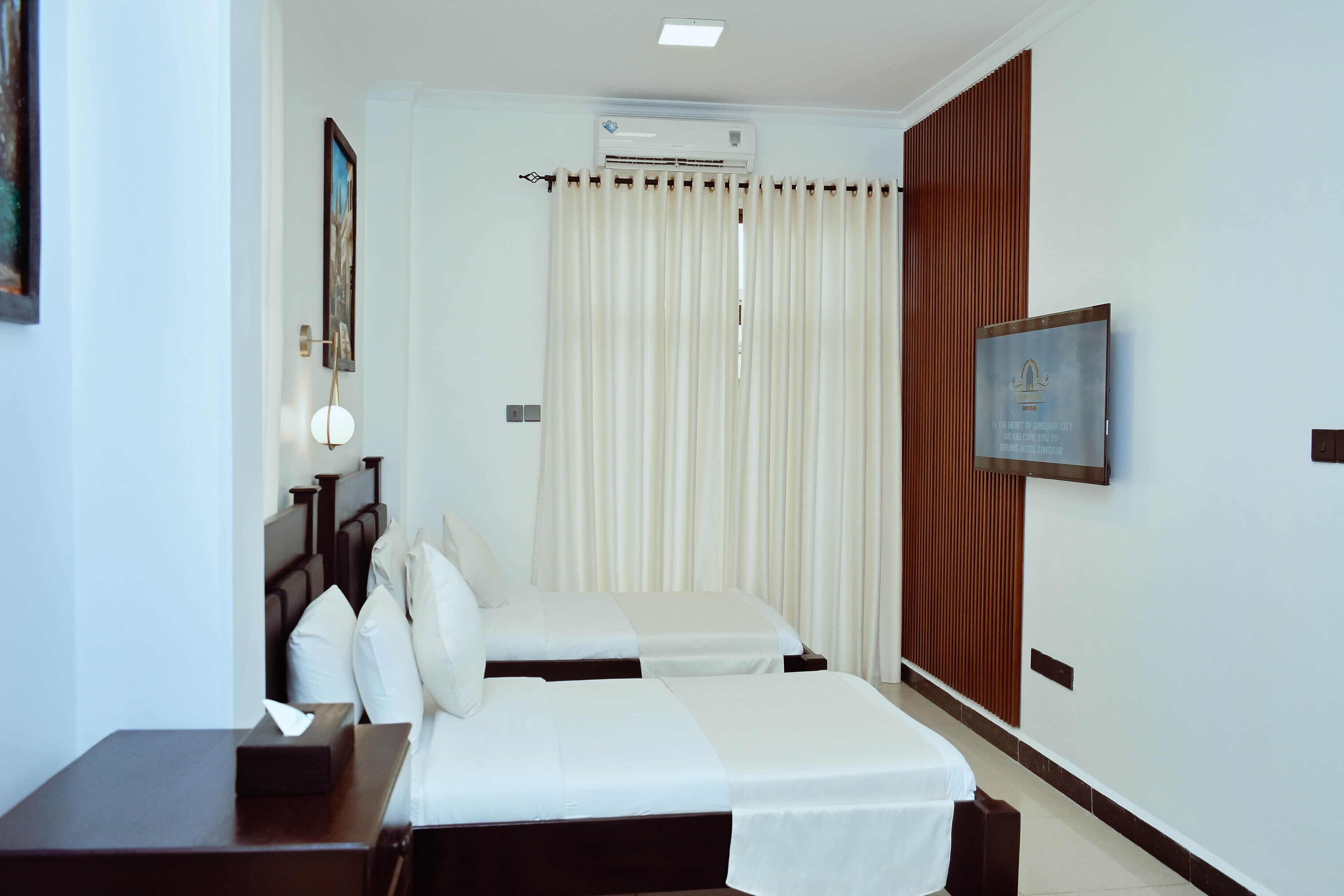 family room, city view | view from room