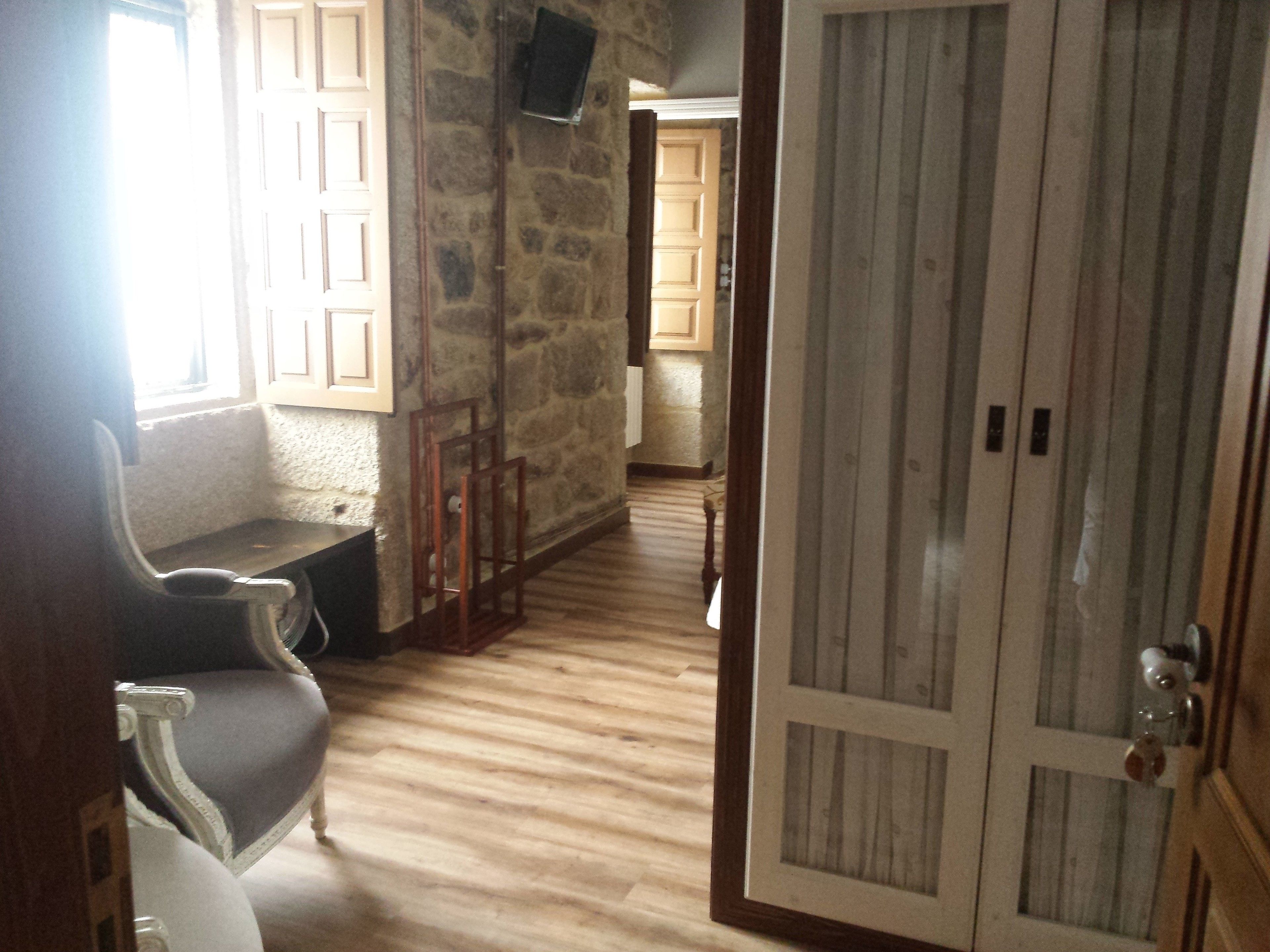 Blackout curtains, iron/ironing board, free cots/infant beds