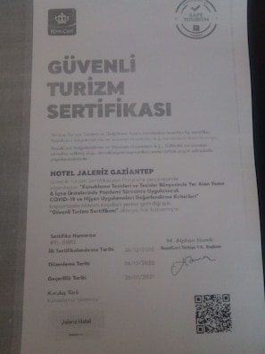 Interior detail - Jaleriz Hotel (Gaziantep)