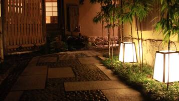 Front of property – evening/night