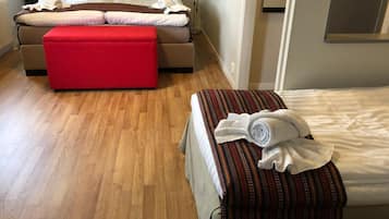 Sängtillbehör av högsta kvalitet och minibar