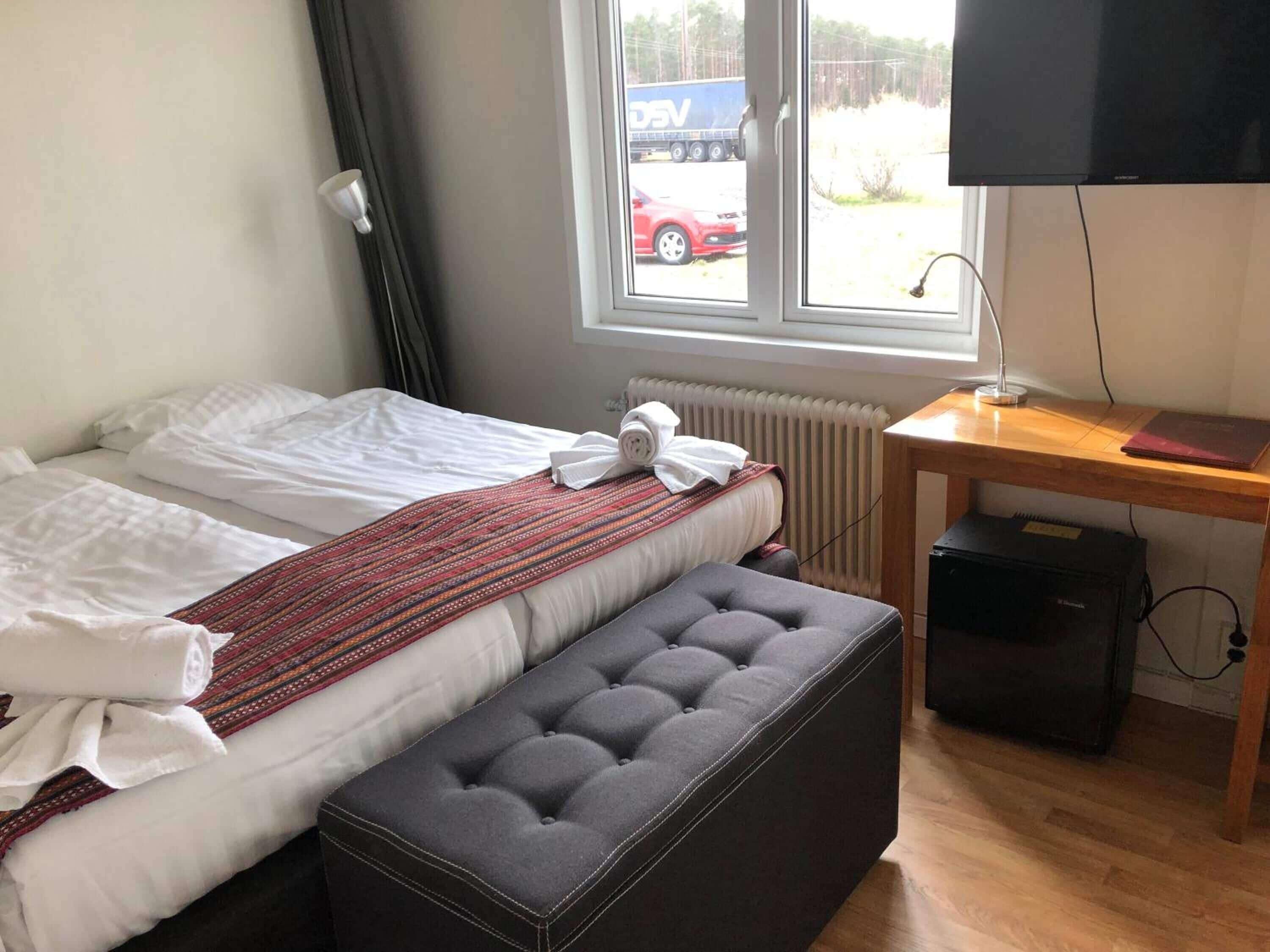 Premium bedding, minibar, in-room safe, desk