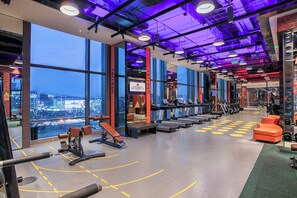 Espace de fitness dans la chambre