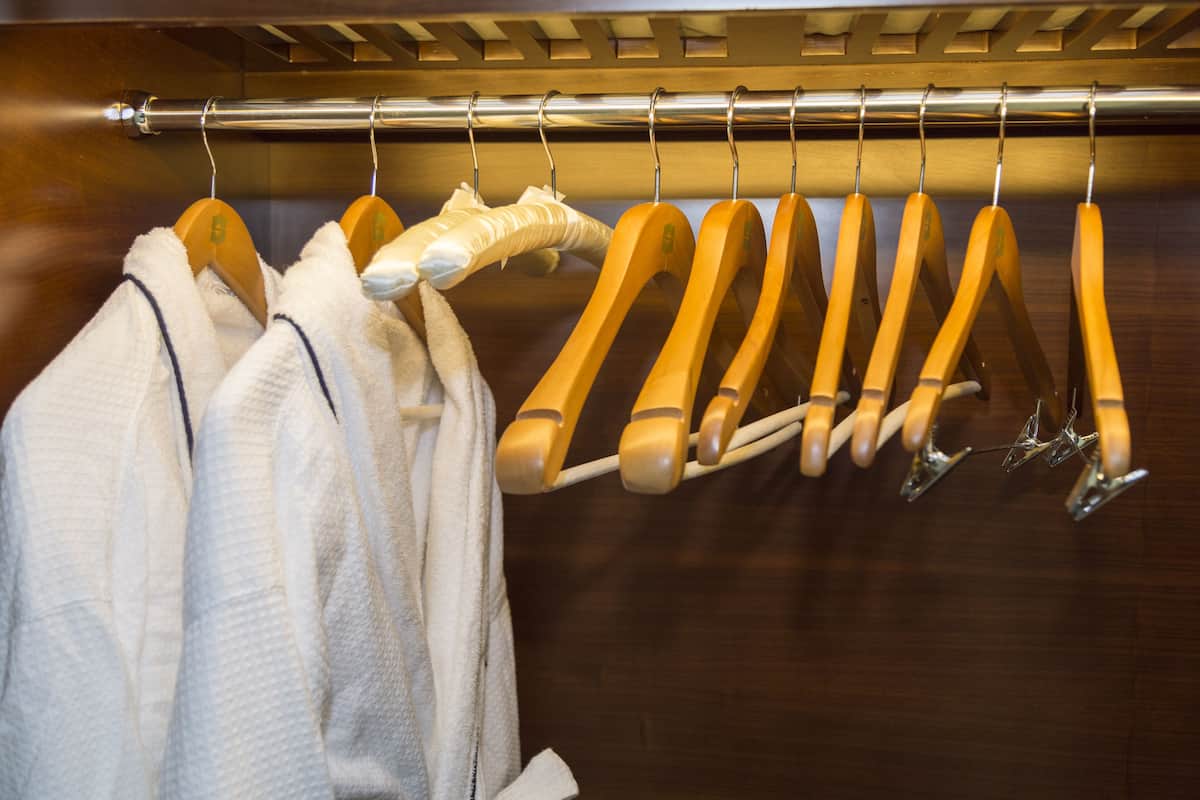 Down duvets, minibar, in-room safe, desk