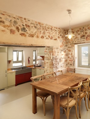 Villa | Cuisine privée | Réfrigérateur, machine à expresso, bouilloire électrique