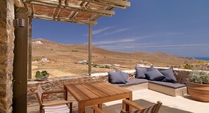 Suite, 1 Bedroom | Terrace/patio - Themonies Luxury Suites (Folegandros)