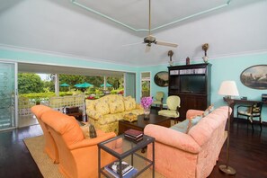 Room, 6 Bedrooms | Living area | Flat-screen TV - Sea Island, 6BR by Jamaican Treasures (Montego Bay)
