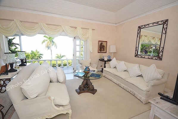 Villa, 5 Bedrooms | Living area | TV - Villa Manana, Ocho Rios 5BR (Ocho Rios)