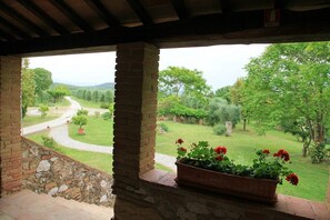 Vue depuis l’hébergement