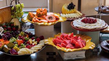 Gratis frukostbuffé varje dag