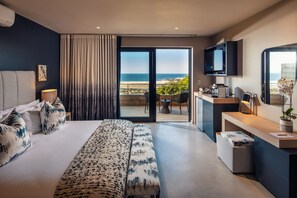 Classic-Doppel- oder -Zweibettzimmer, Meerblick | Hochwertige Bettwaren, Minibar, Zimmersafe, Schreibtisch