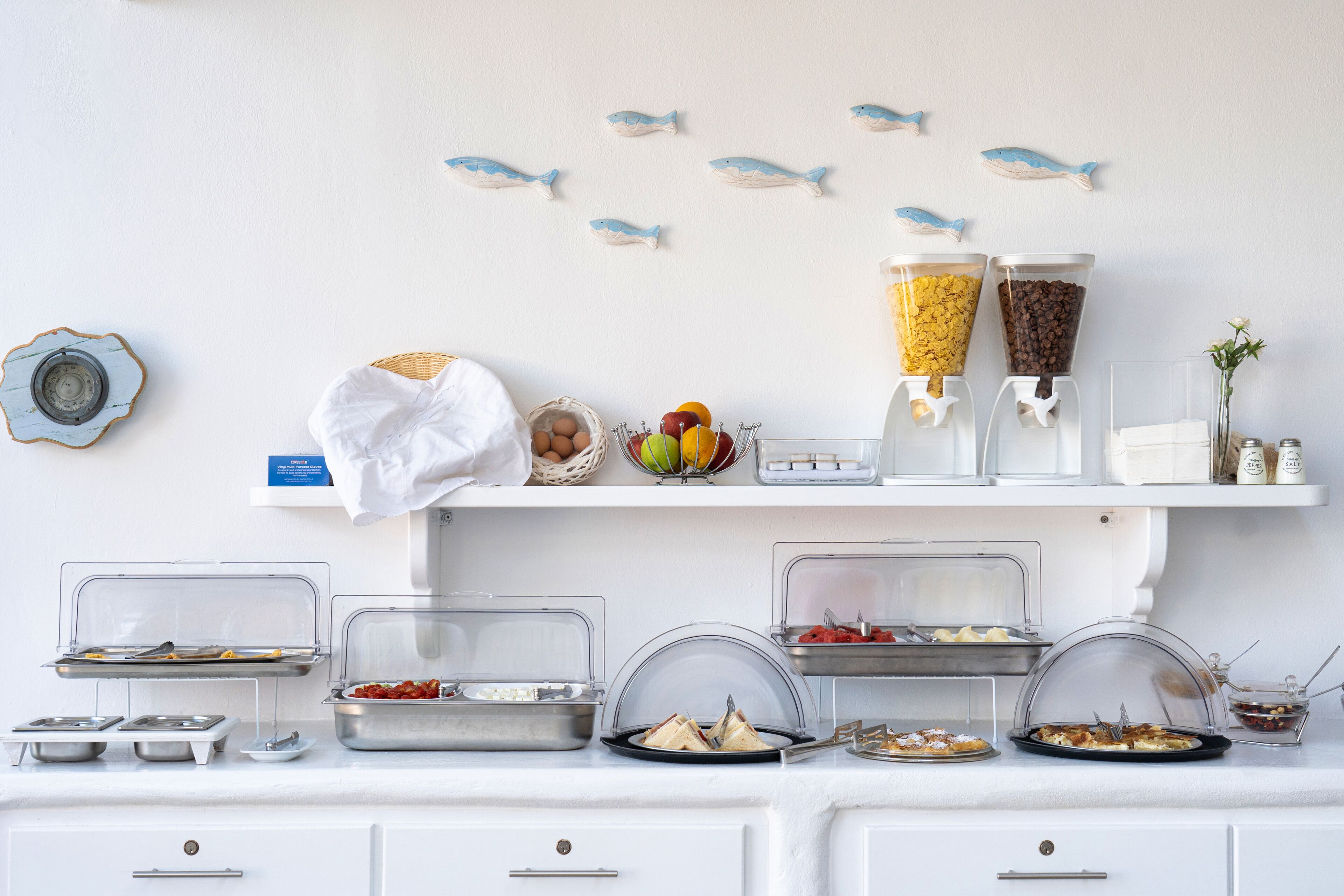 Frokostbuffé er inkludert hver dag