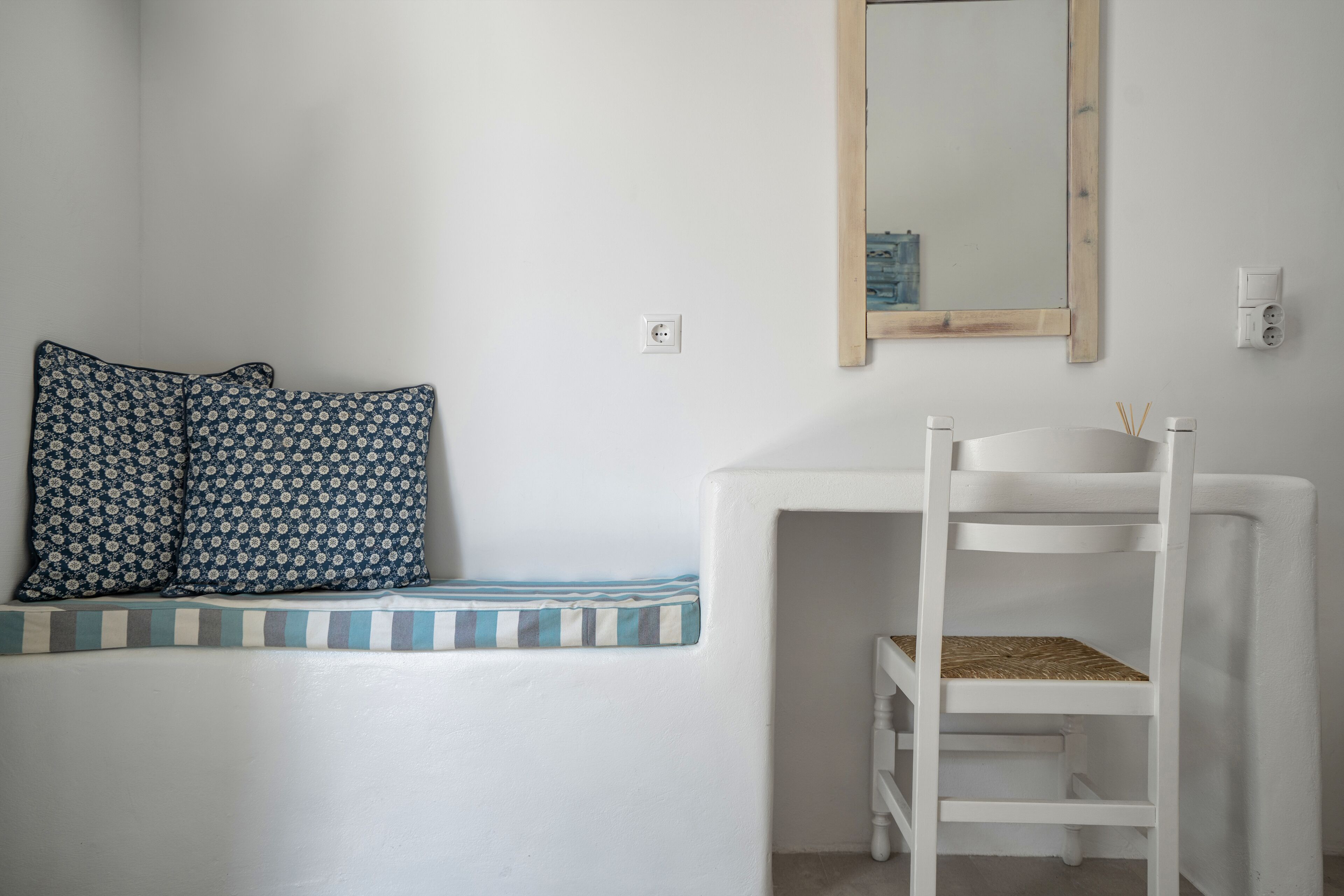 standard double room, garden view | in-room safe, desk, iron/ironing board, free wifi