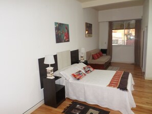 Departamento Deluxe, 1 habitación | 1 habitación, wifi gratis y ropa de cama 