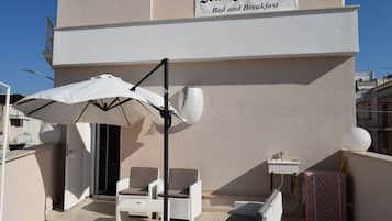 Suíte estúdio luxo, 1 quarto (Via Guglielmo Oberdan 134) | Terraço/pátio