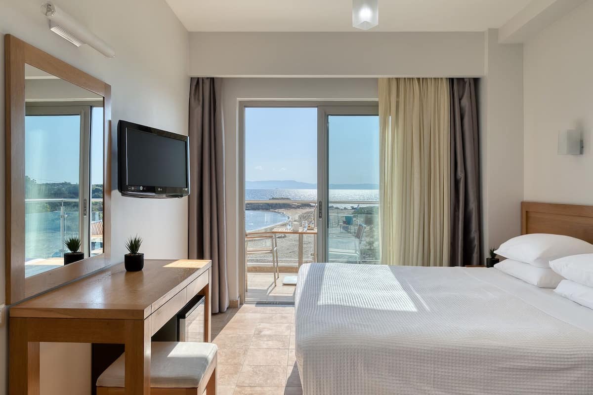Premium Double Room, Sea View | View from room