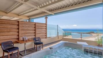 Deluxe Double Room, Hot Tub | Balcony view