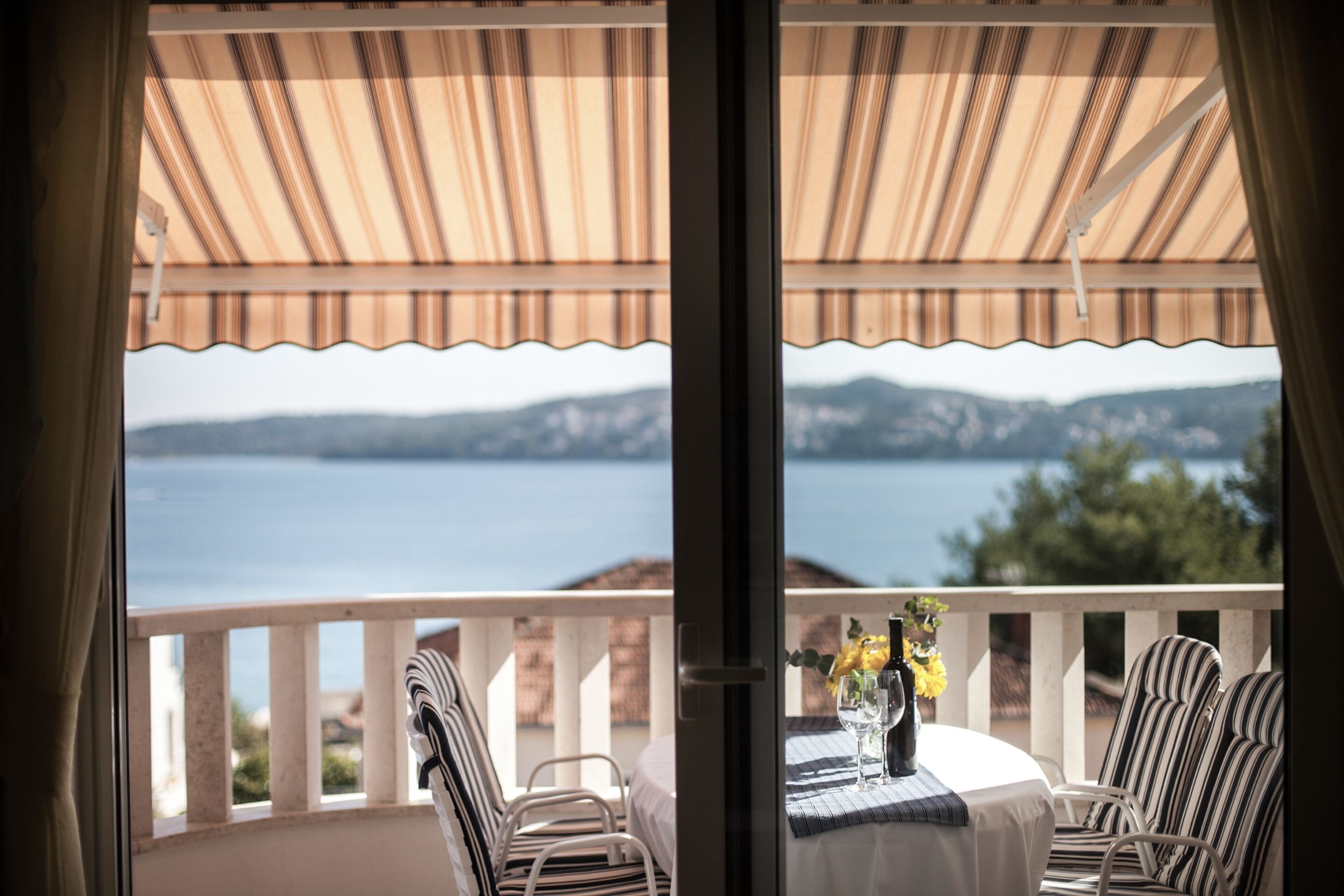 Family Apartment, 1 Bedroom, Balcony, Sea View | Terrace/patio