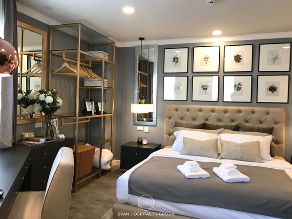 2-Bedroom Condo | 2 bedrooms, desk, blackout curtains, iron/ironing board - Stay in Style The Heart of Nimman R306A (Chiang Mai)