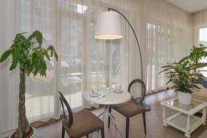 Daily buffet breakfast (EUR 10 per person)