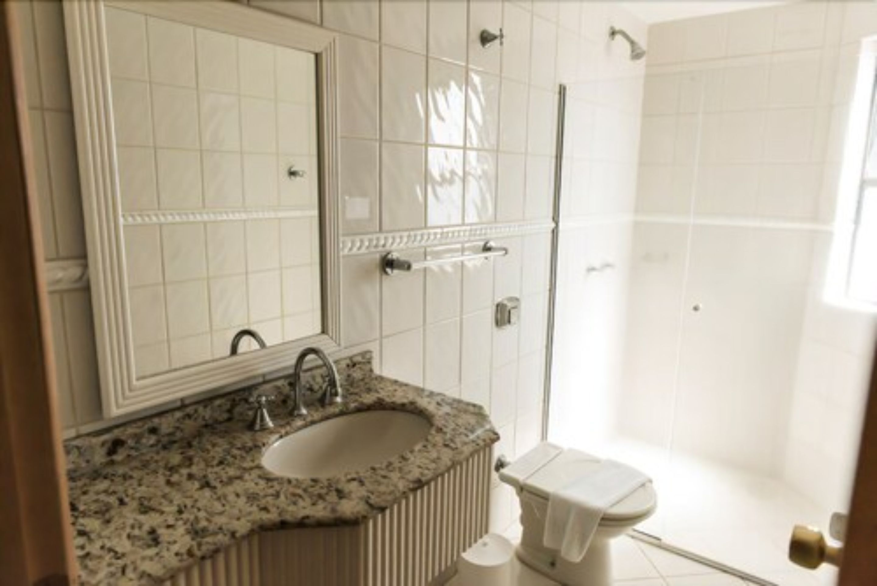 luxury triple room, multiple beds | bathroom | shower, free toiletries, hair dryer, towels