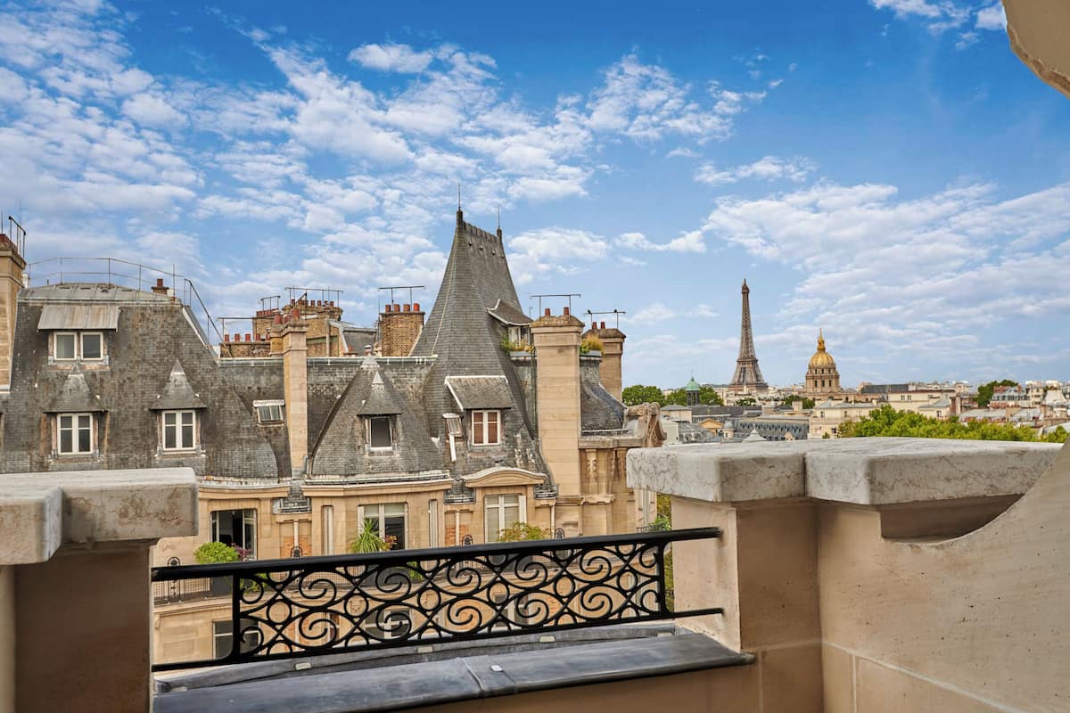 Deluxe-Zimmer, Balkon (EIffel ) | Blick vom Balkon