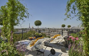 Penthouse, Terrasse (The Eiffel Penthouse) | Dachterrasse