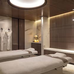 Couples treatment rooms, sauna, hot tub, steam room, Turkish bath
