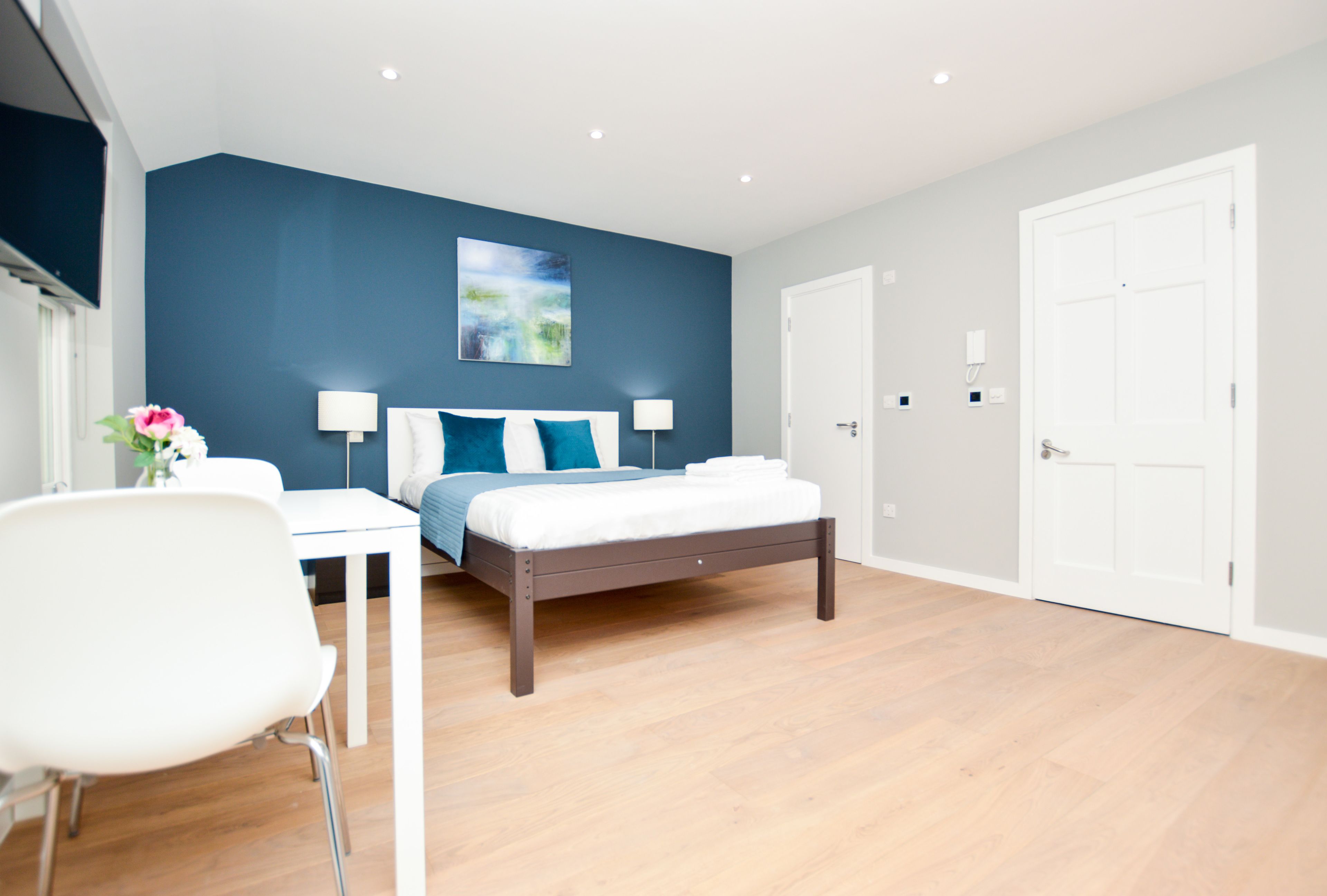 Standard Studio Apartment | Κουρτίνες συσκότισης, σίδερο/σιδερώστρα, δωρεάν Wi-Fi, κλινοσκεπάσματα 