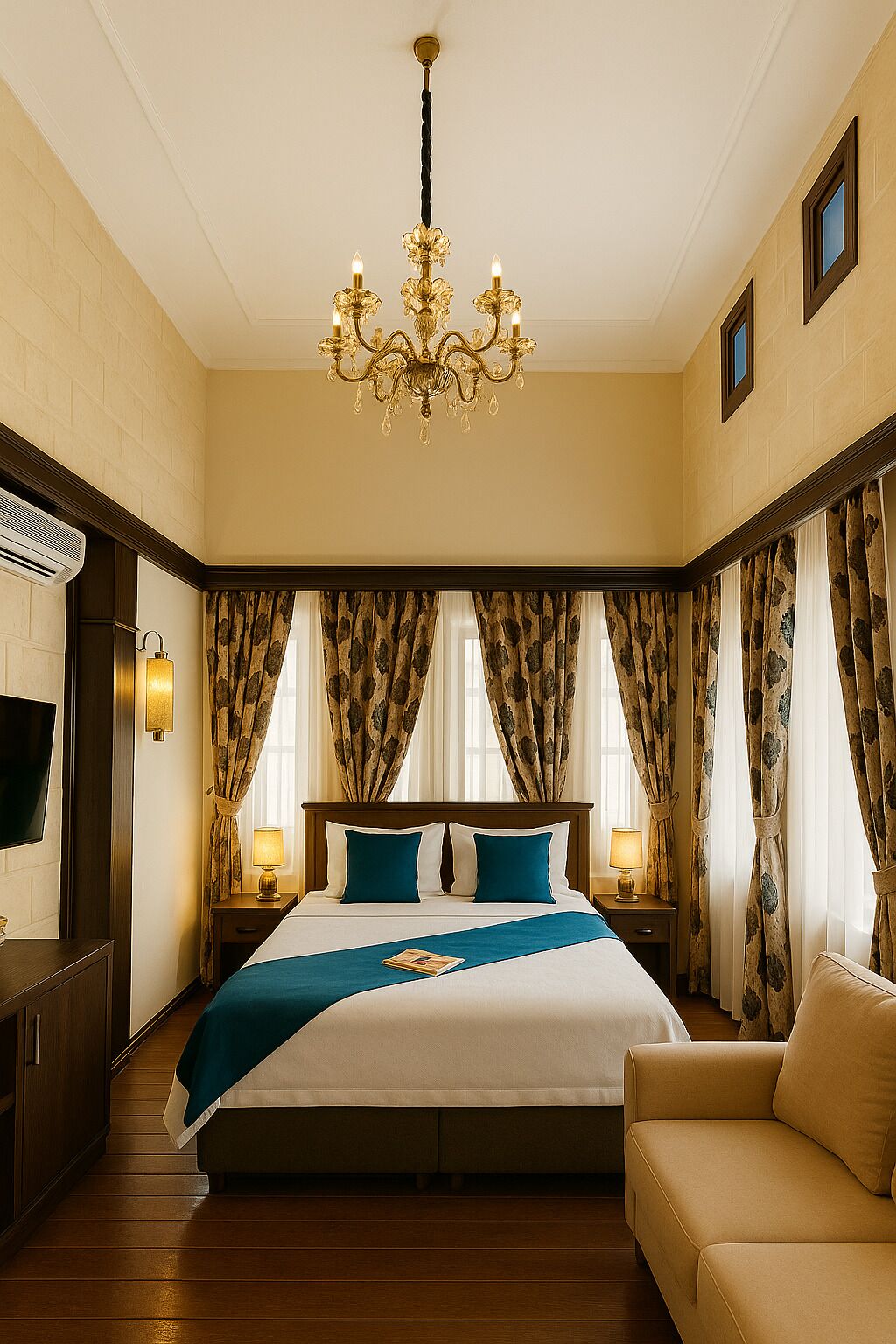 Habitación estándar doble | Minibar, escritorio, cunas gratuitas y wifi gratis