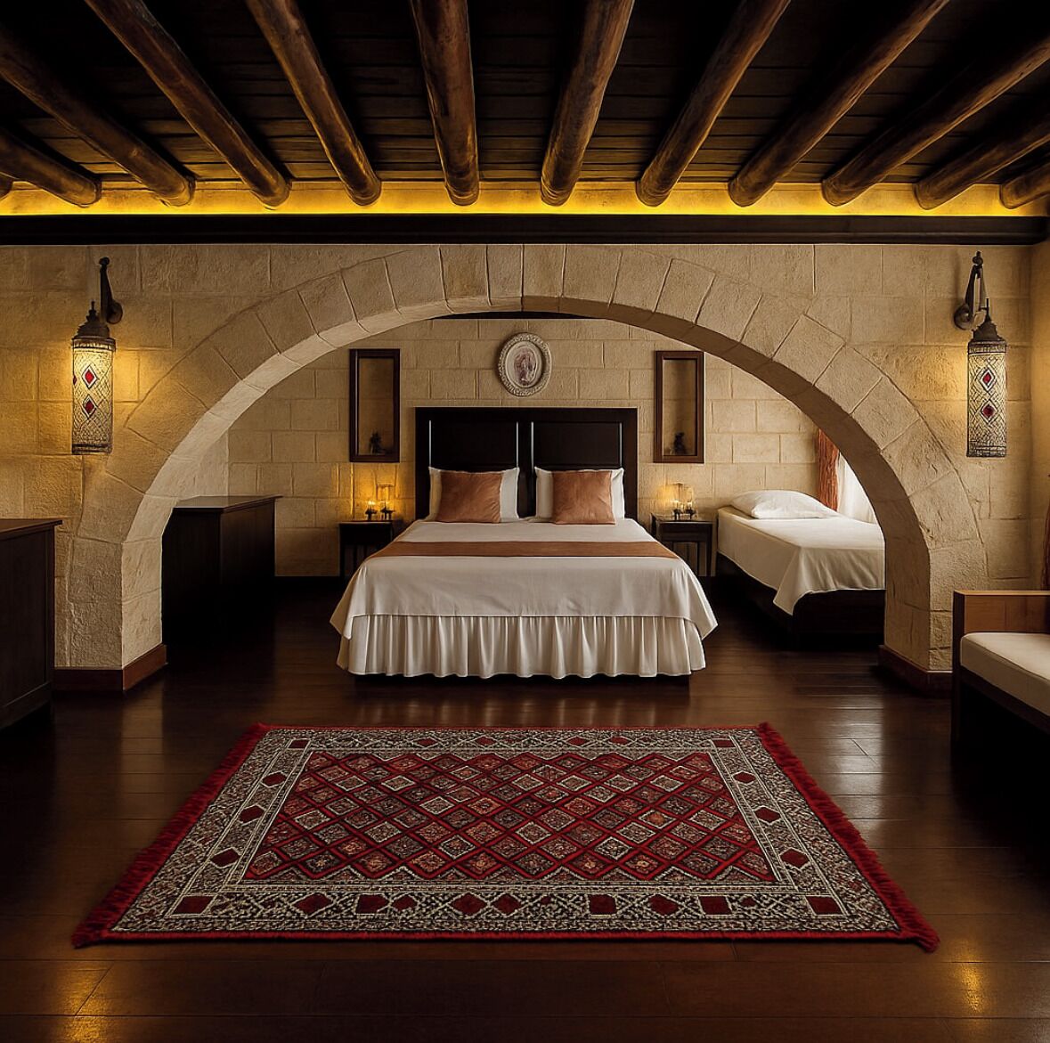 Suite | Minibar, desk, free cribs/infant beds, free WiFi