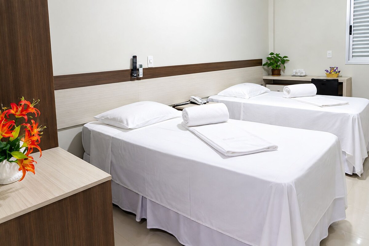 Deluxe Double Room | 1 bedroom, premium bedding, minibar, desk