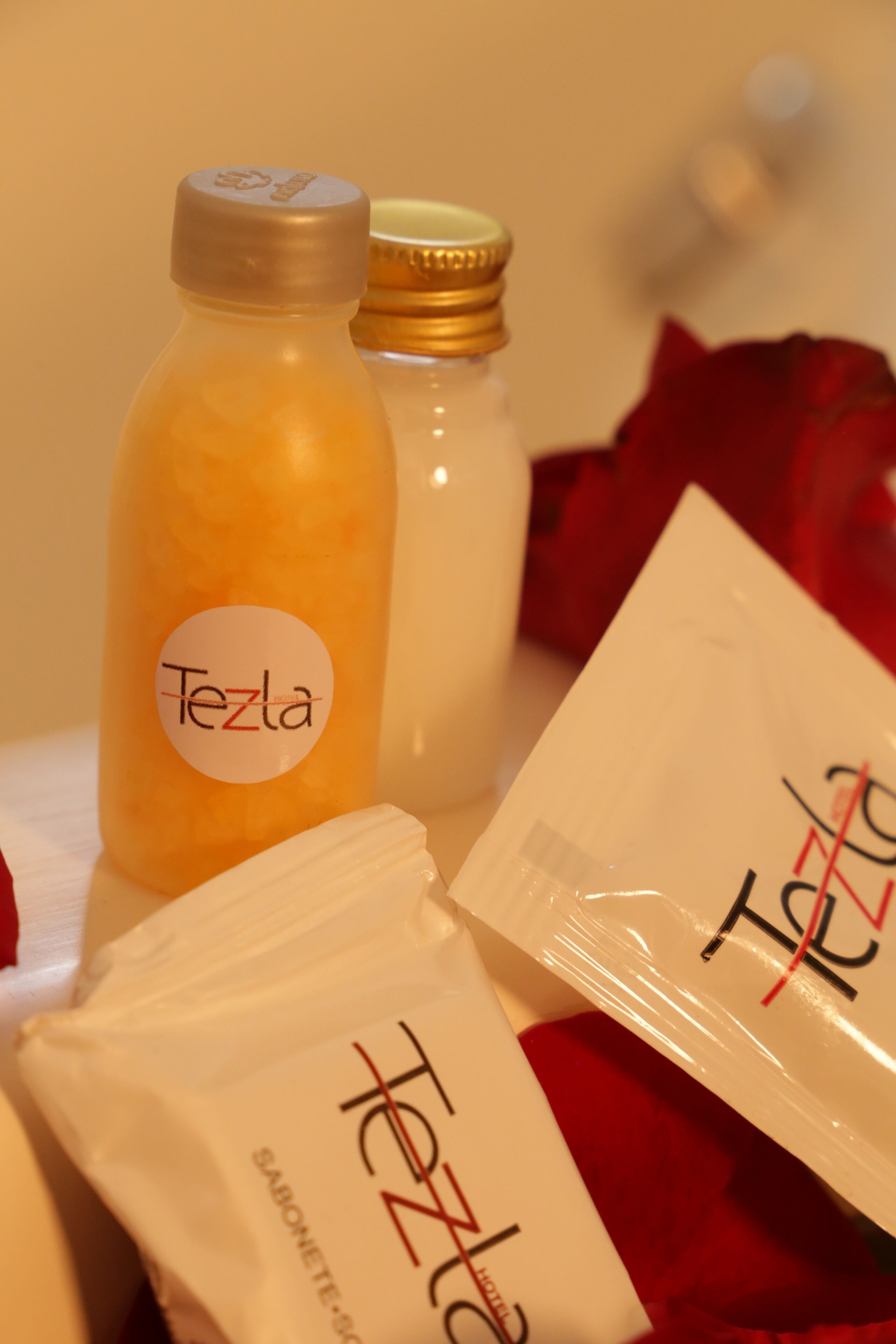 free toiletries, hair dryer, bidet, towels