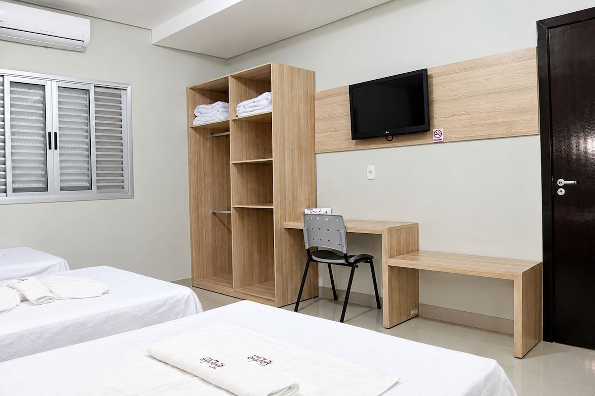 Standard Triple Room | 1 bedroom, premium bedding, minibar, desk