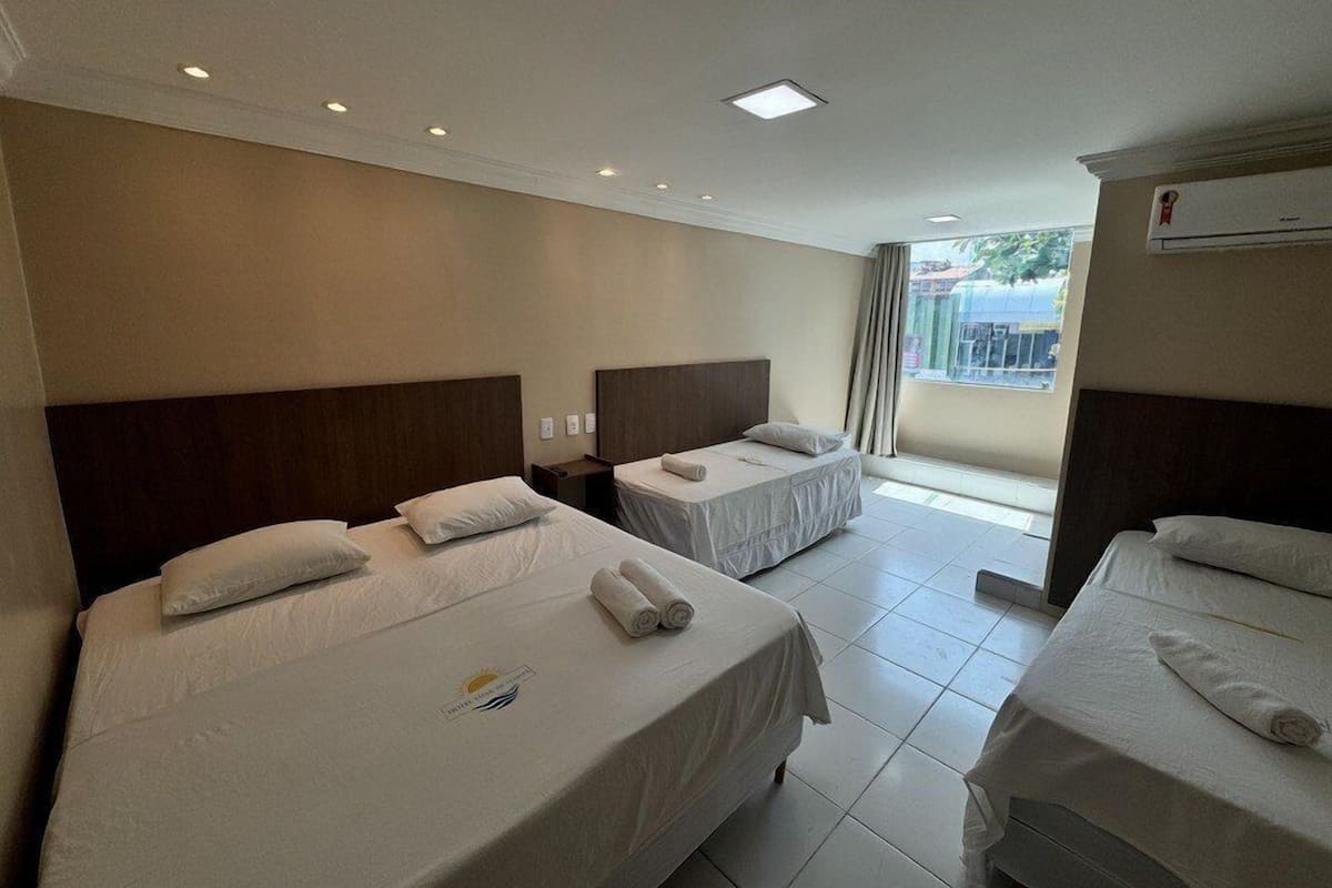 Economy Quadruple Room, Without Window