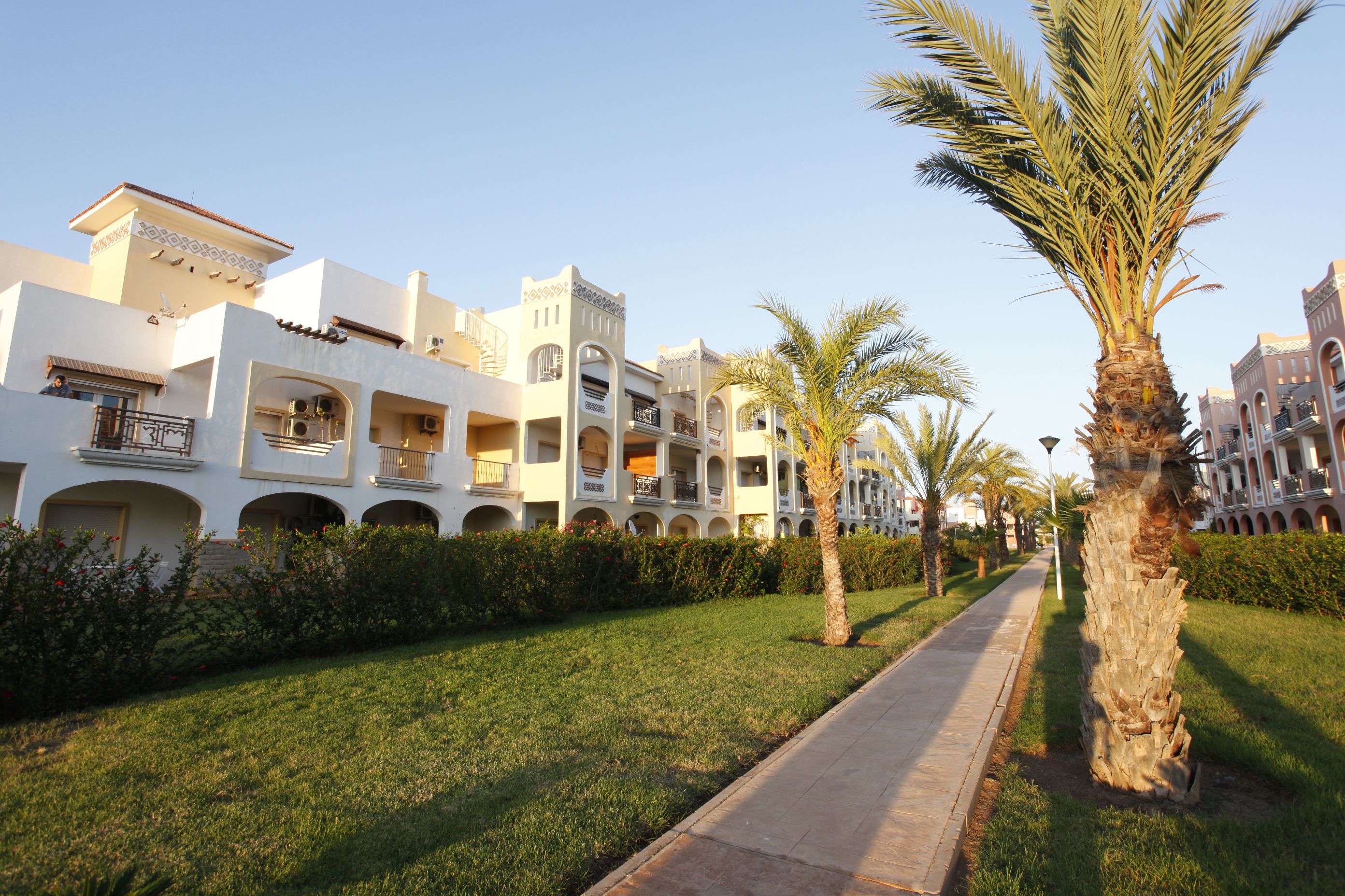 Enceinte de l’hébergement