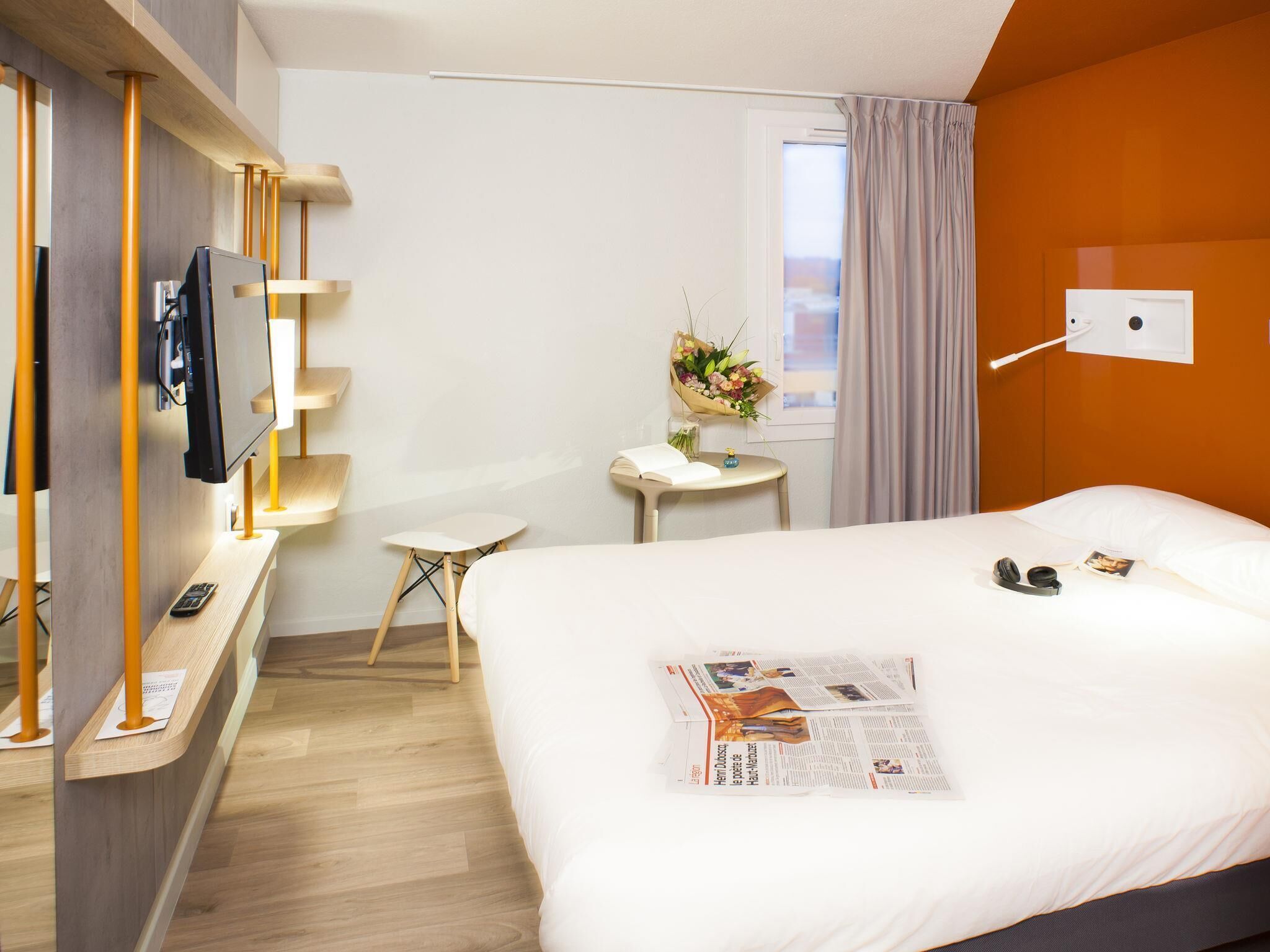 Chambre Double, 1 lit double | Bureau, chambres insonorisées, lits bébé (gratuits), Wi-Fi gratuit