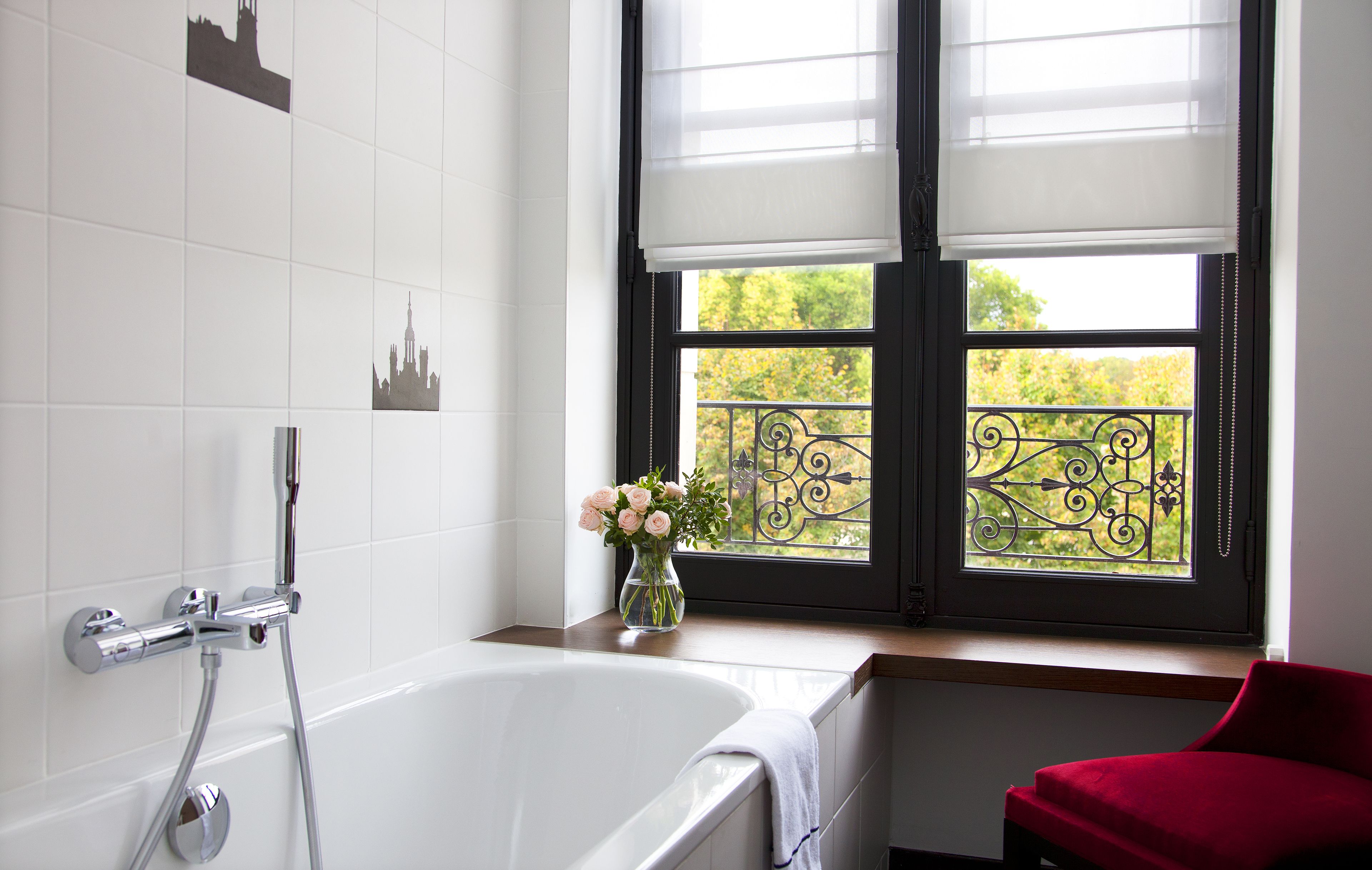 eco-friendly toiletries, hair dryer, bathrobes, slippers