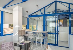 Exclusive Penthouse, 1 Bedroom, Non Smoking, Terrace | Living area