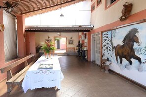 Terrace/patio - Pousada LN (Caldas Novas)