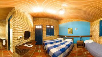 Chalé | Frigobar, escrivaninha, ferros/tábuas de passar roupa, Wi-Fi de cortesia