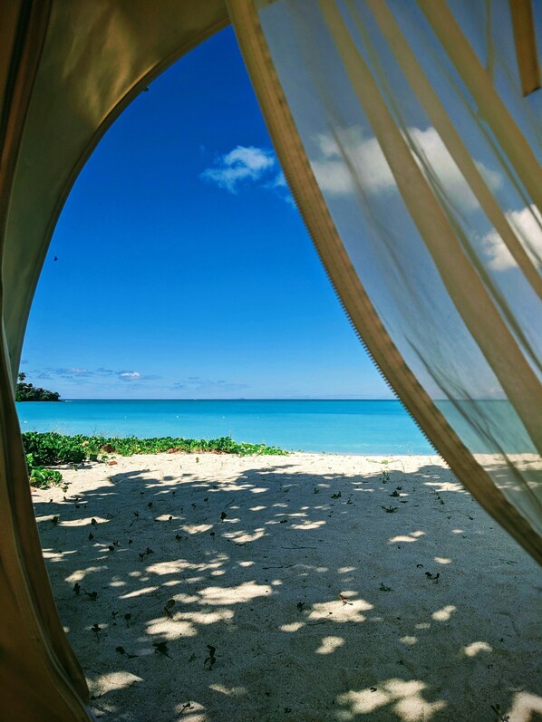 View from room - Wild Lotus Glamping (Bequia Island)