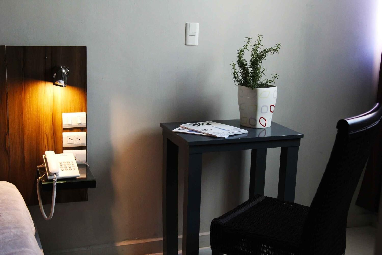 desk, iron/ironing board, free wifi, bed sheets