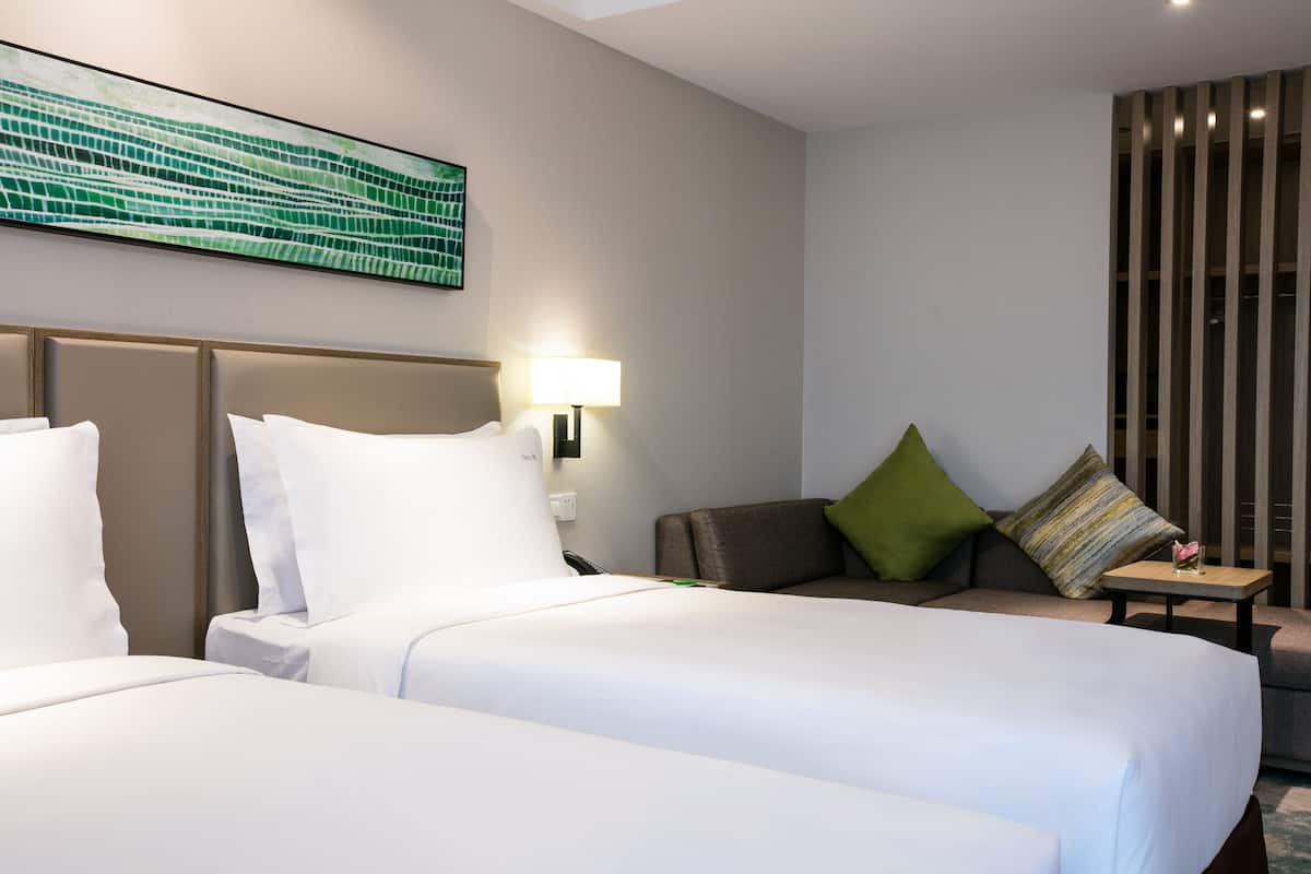 2 Twin beds Premium