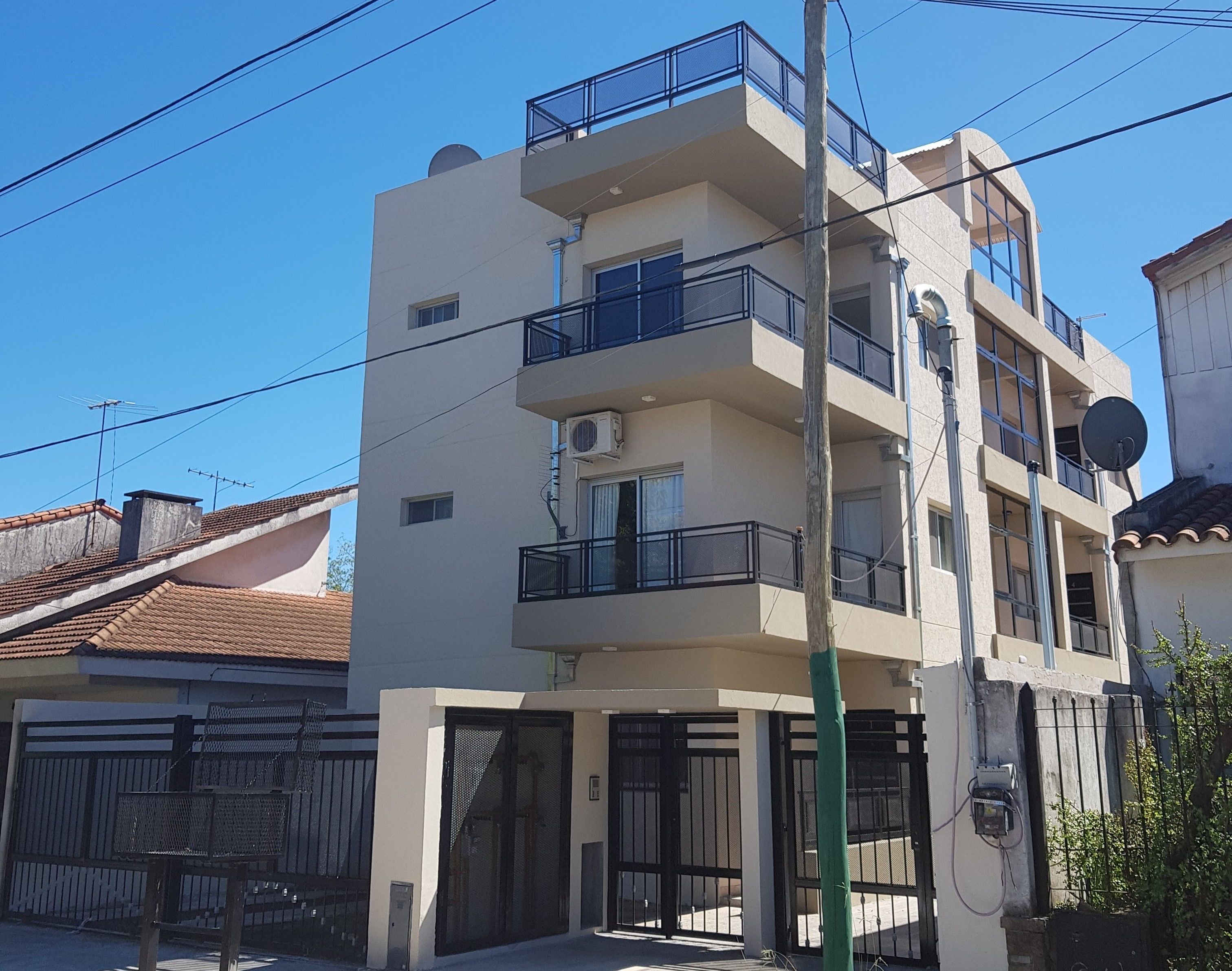 Fassade der Unterkunft